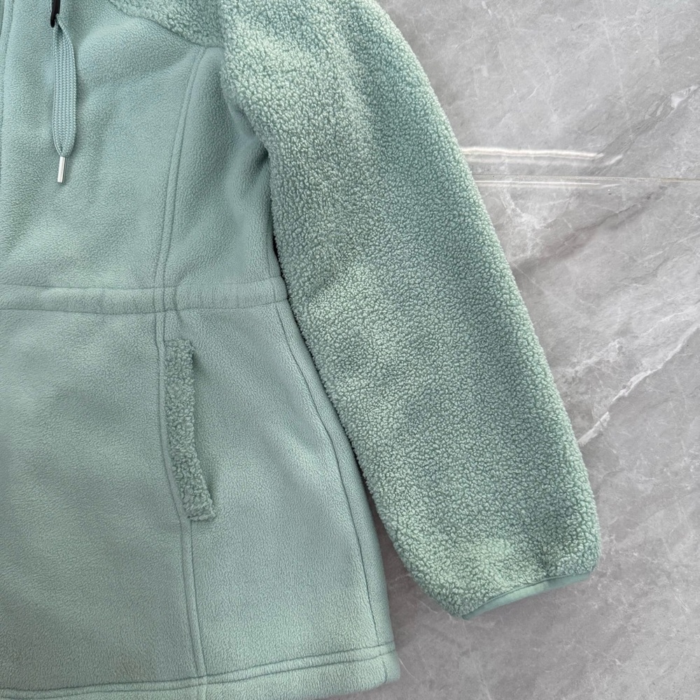 Women's Koolaburra by UGG Hooded Sherpa Fleece Zipper Jacket Size Medium - Picture 9 of 16